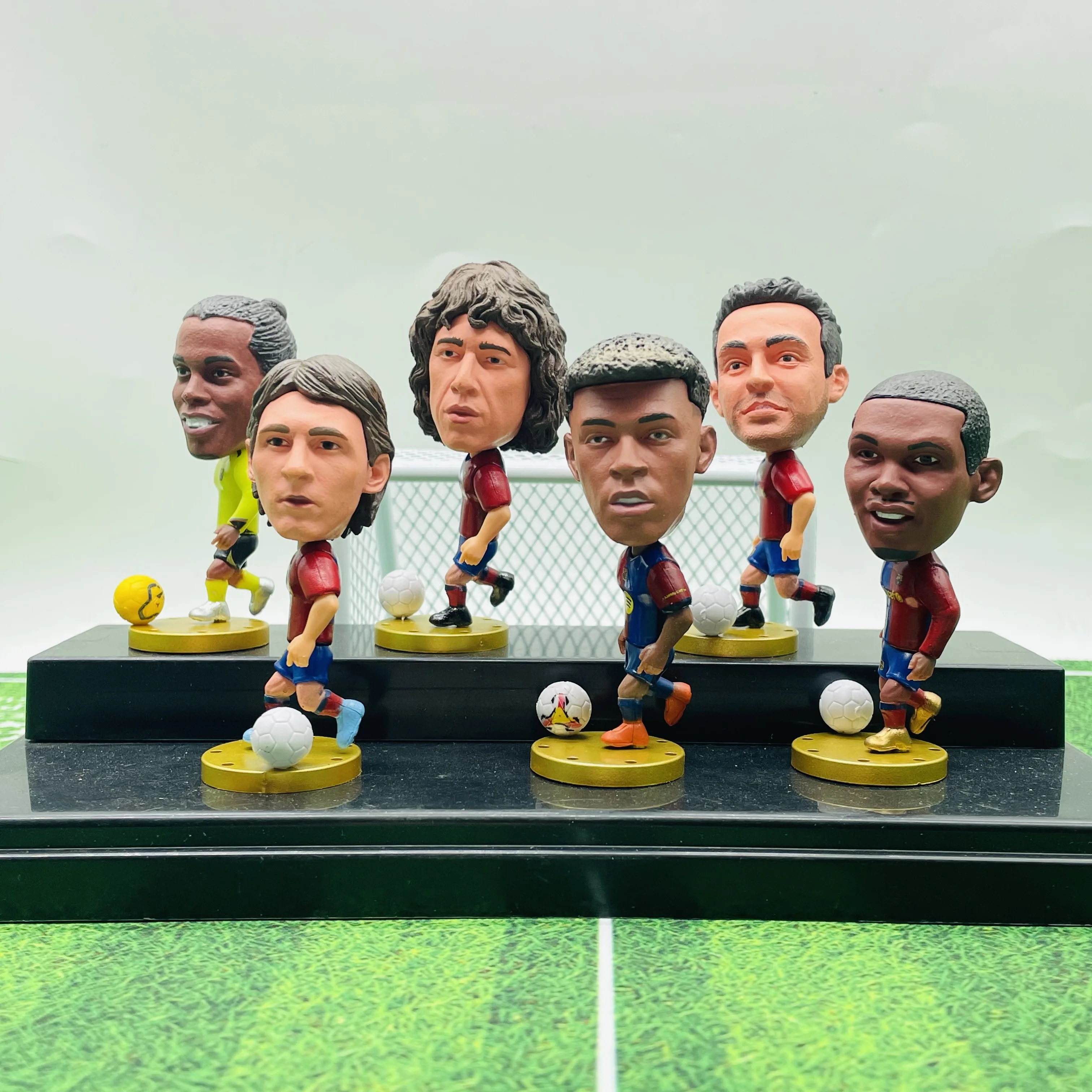 soccerwe 代表 Soccerwe 13cm Height Barcelona FCB Player Figures 9# Luis Suárez