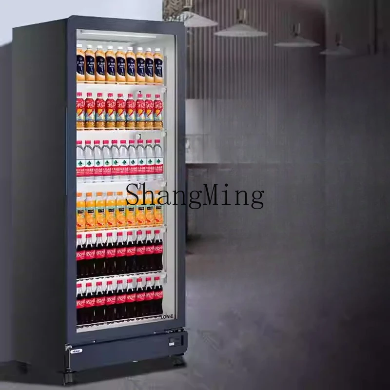 ZYY ตู้โชว์สองประตูขนาดใหญ่ระบายความร้อนด้วยอากาศแนวตั้งในครัวเรือนตู้แช่เย็นและตู้แช่เครื่องดื่มสด
