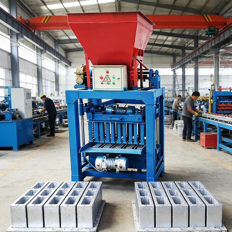 Customized Durable Concrete Brick Making Machine Hollow Block Brick Machine Interlocking Paver Brick Maker Long Service Life