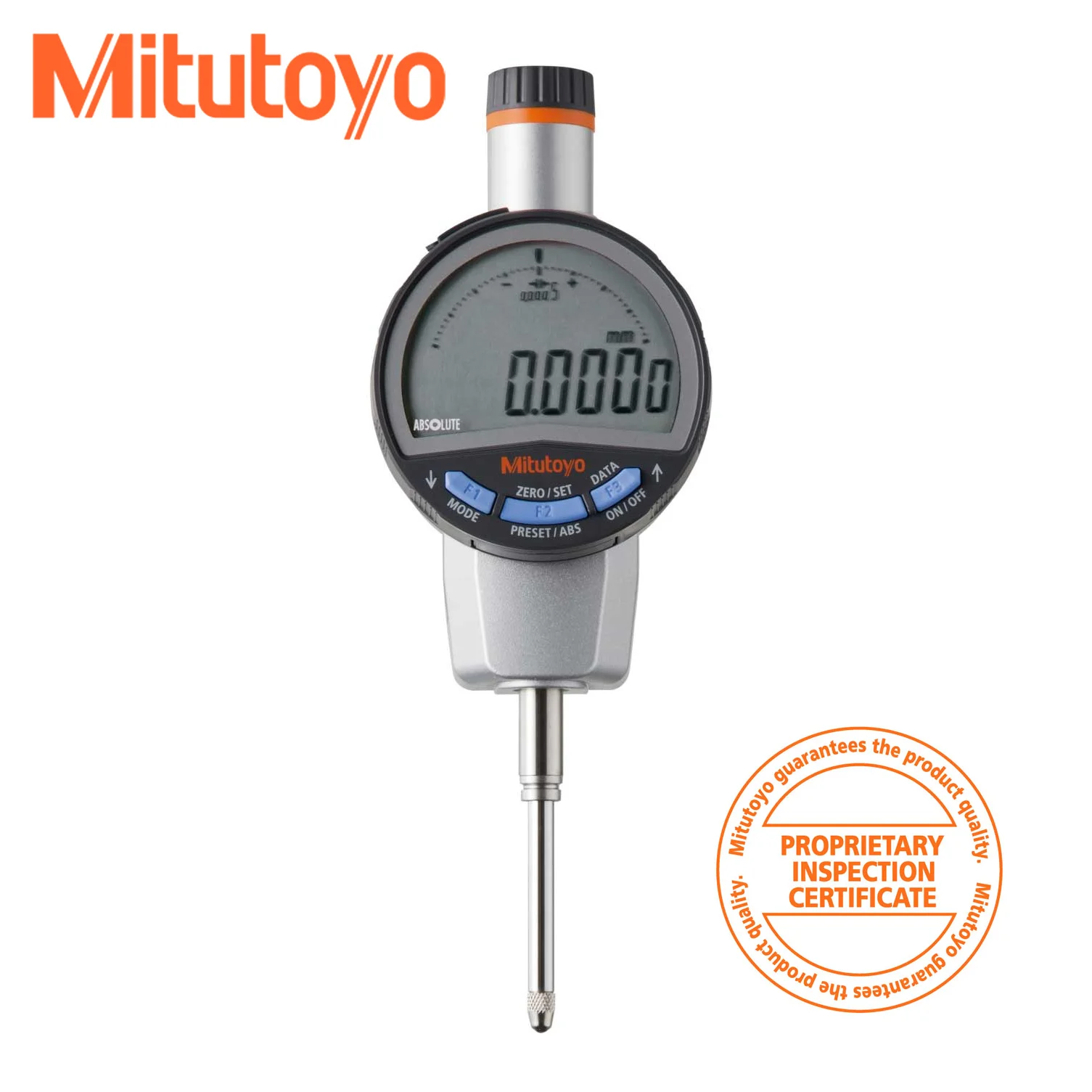 

Mitutoyo 543-720B Digital Indicator ID-C , new version of 543-470 , Range 25.4mm , Digital step 0.0005 mm/0.001 mm/0.01mm