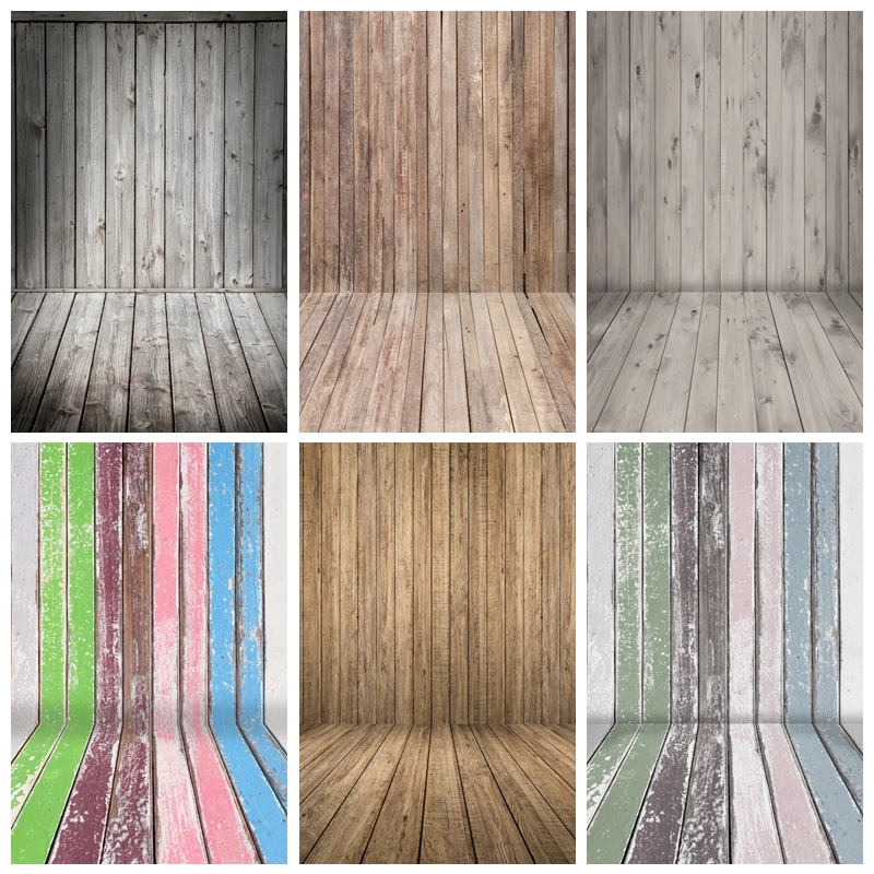 

Grunge Wooden Board Photo Photographic Backdrops Baby Birthday Wedding Background Photography Party Decor Photo Studio Shoots