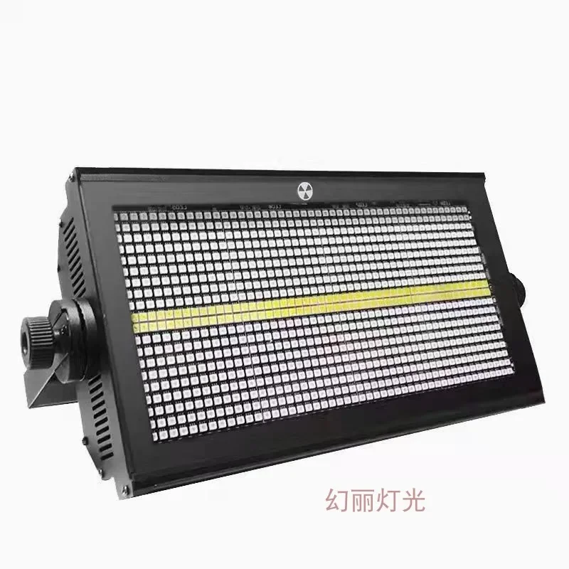 1000W Full Color LED Segmented Strobe Light Dyeing Light RGB Stage Background Flash