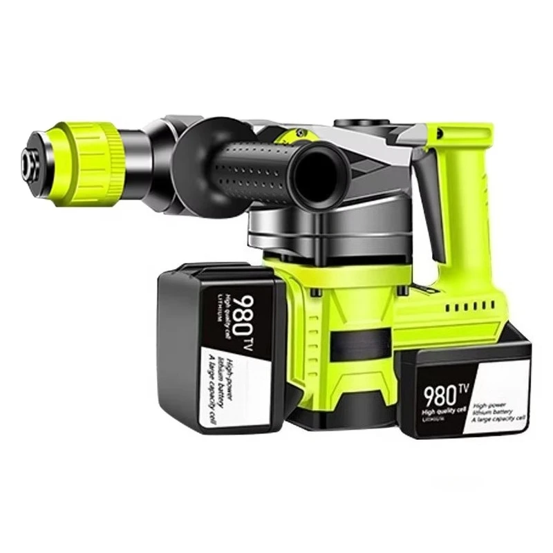 

All-Copper Brushless Dual Lithium Battery Handheld Impact Hammer Drill Multifunctional Industrial Grade Electric Hammer Drilling