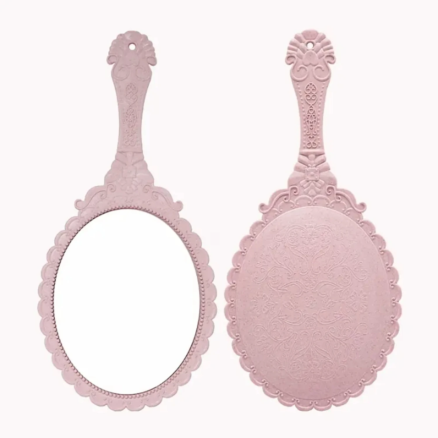 

Handheld Vanity Mirror Vintage Carved Makeup Mirror Hand Mirror Pocket Mirror Makeup Vanity Cosmetic Mini makeup accessories