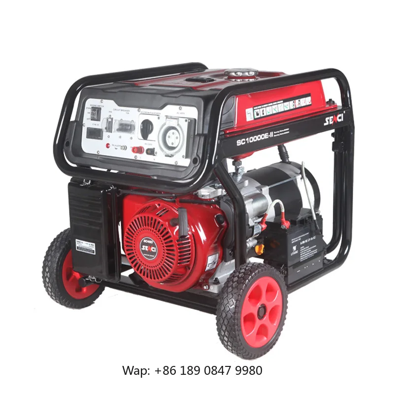 【Hot】Manufacture Power Machine 8500w Petrol Generator Big Power Gas-oline Generator Set