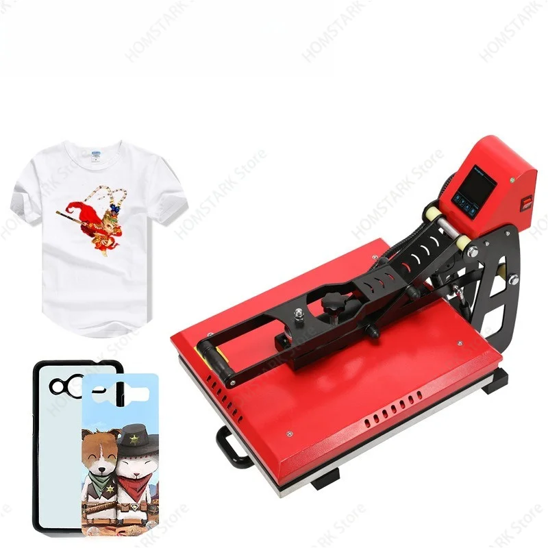 Sublimation Heat Transfer Press T‑Shirt Printing Equipment for DIY Custom Garment Pattern Thermal Transfer Craft Production