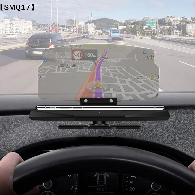 Car HUD Head Up  Display Phone Holder Mount GPS Projector【SMQ】