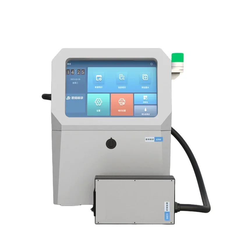2025 Premium ProductsOMA A300 Wholesale Price Industrial GS1 Code Variable Data Piezo DOD UV Inkjet Printer Machine for Pearl Co