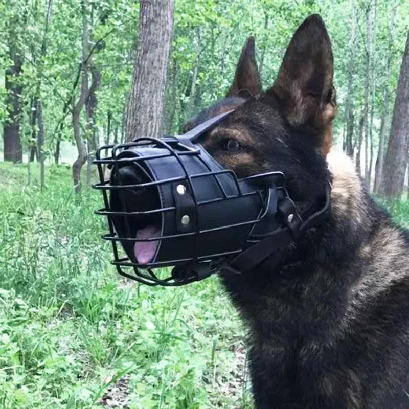 

Anti-Bite Dog Training Muzzles Tactical Impact Mouth Cage Mask German Shepherd Doberman Rottweiler Sniffer Dog Accessories