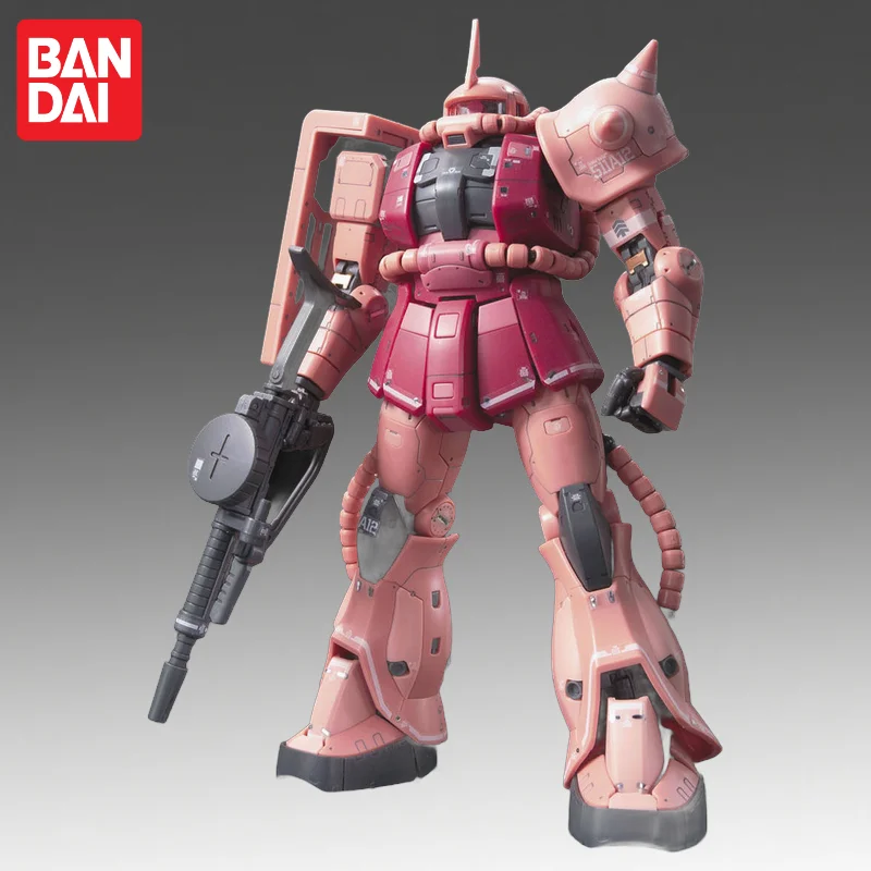 

In Stock Bandai Original Rg 1/144 Rg-gundam Zaku Action Figure Model Doll Brand New Boxed Anime Characters Toys Model Garage