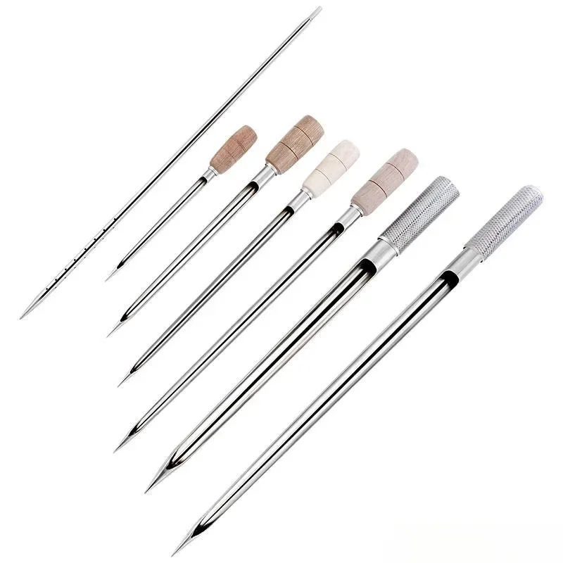 

Feed sampler, chemical raw material inspection sign, thickened pipe material, sampling needle, large braze, double-section