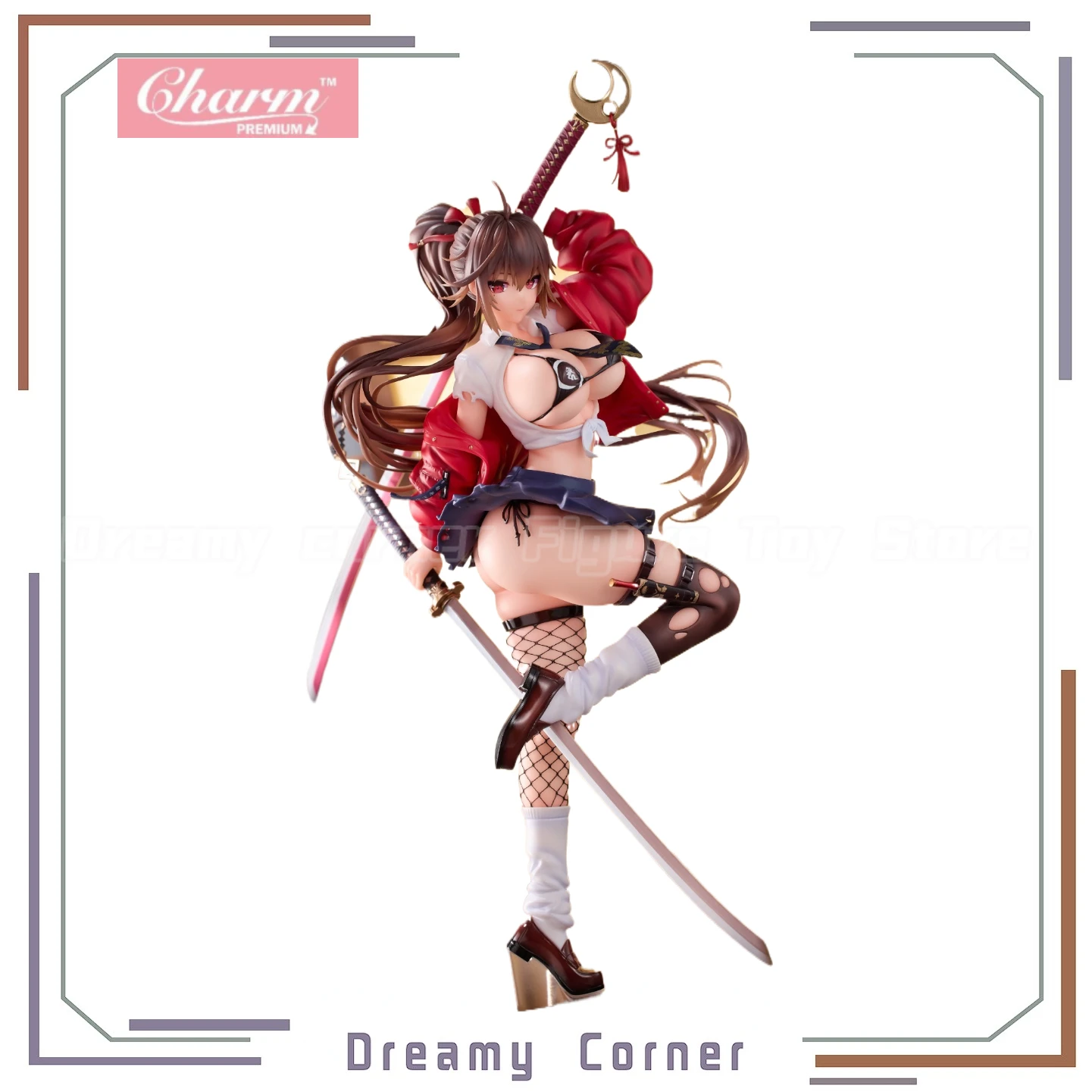 

【In Stock】Original Charm Dual Blades Shadow Dance 1/6 Scale Figure Toys Beautiful Girls Anime Model Ornaments Collection