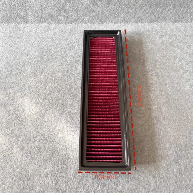 Car High Flow Air Filter for Peugeot 206 2005-2008 207 Cross 1.4L 2012-2014 207 1.4L 2008-2014 Citroen C2 C2 Cross 1.4L Washable