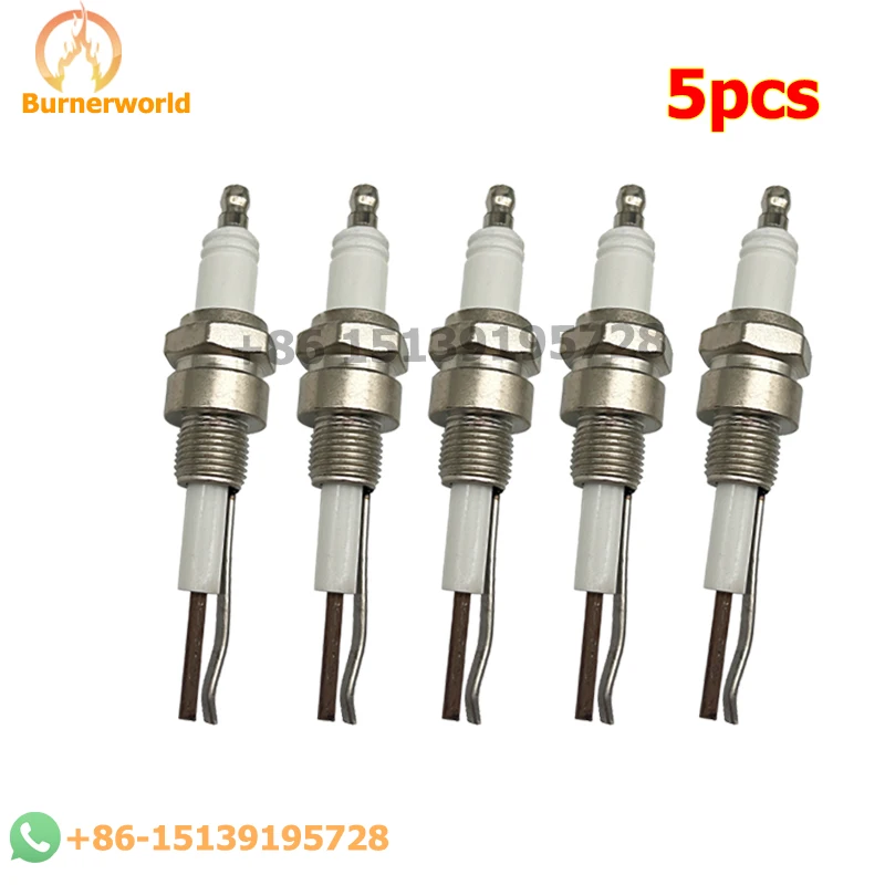 5pcs Ceramic electrod Eclipse 10019728 industrial Spark plug Eclipse 13047 burner ignition electrode burner ignitors