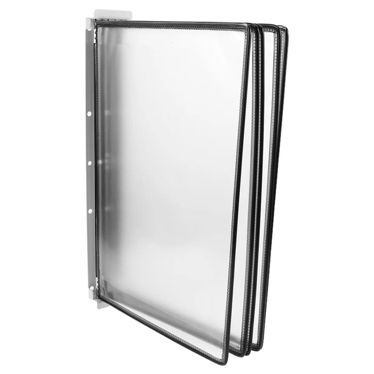 A1990K 5 Pages Wall Mounted File Holder for A4 Documents Space Saving Organizer Construction Wall File Organiser SUMMER