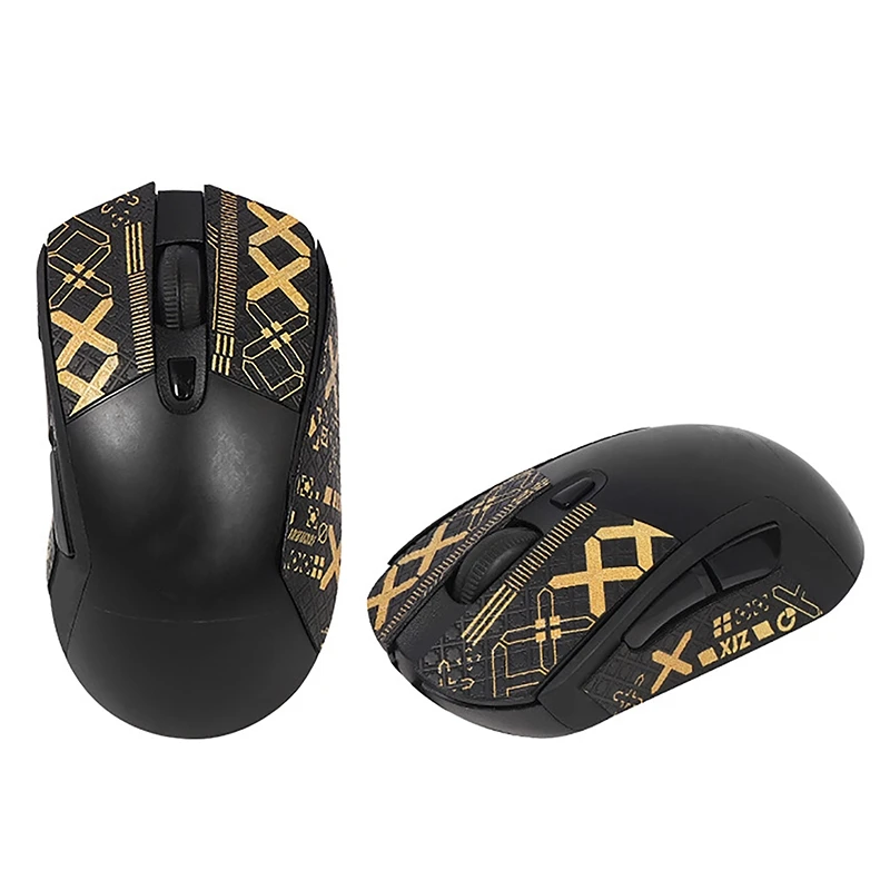 Stiker antiselip nyaman lembut untuk stiker penyerap keringat kulit kadal tikus cocok dengan Mouse Logitech G403 G603 G703