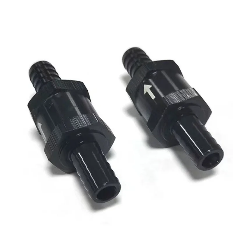 4 個の燃料チェックバルブ、水燃料ディーゼルガソリン用一方向インライン逆止弁 (黒 4mm 6mm 8mm 10mm 12mm 14mm OD）