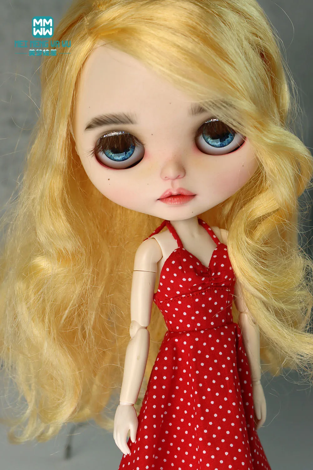 NEW 28-30cm Blyth Azone OB22 OB24 Doll Clothes Fashion Suspender Skirt Halter Dress