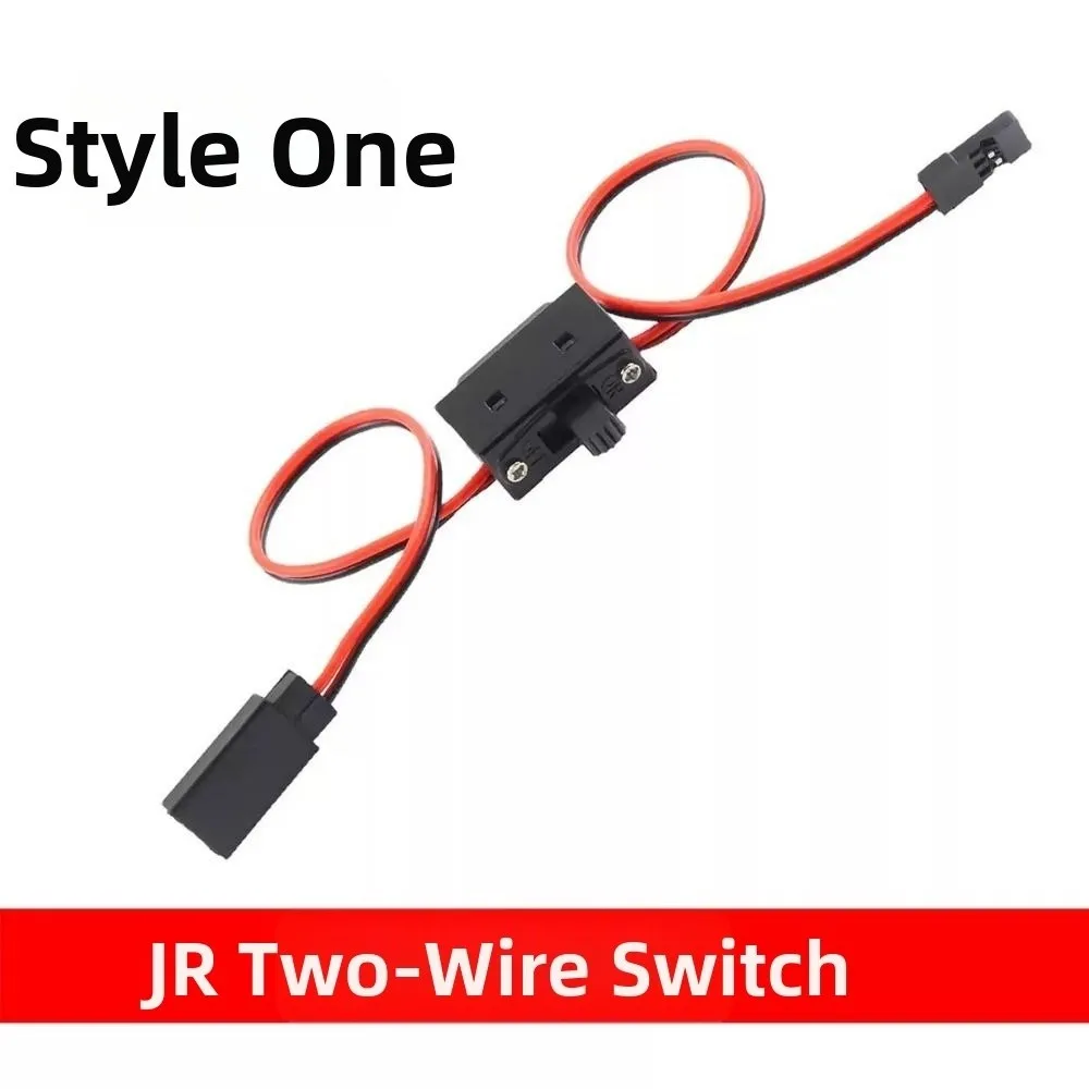 With Futaba/JR Receiver Power On/Off Battery RC Switch Universal Car Boat FPV JR Model Parts Aircraft Accessories Plug