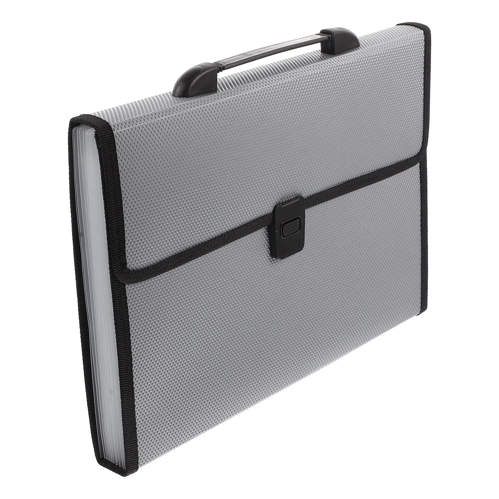 Draagbare bestandsmap Plastic documentorganizer met grote capaciteit Accordeonstijl Waterdichte opbergtas voor kantoorschool