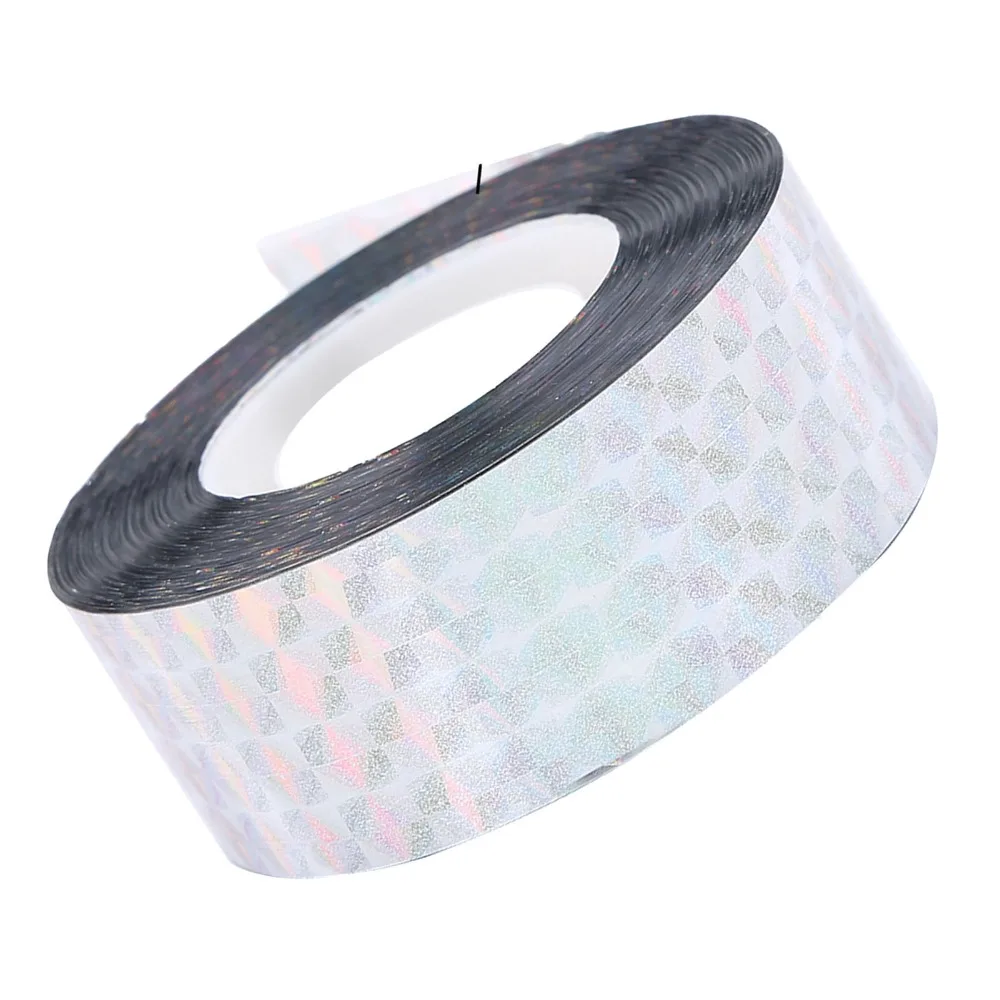 2-fitas-repelentes-de-passaros-em-pet-duravel-holograficas-prateadas-com-reflexo-visual-e-flash-sonoro-para-espantar-passaros