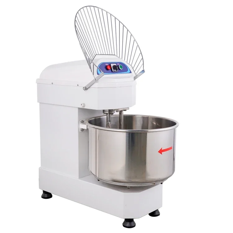 Guangzhou factory professional custom commercial single speed industrial bread dough spiral mixer