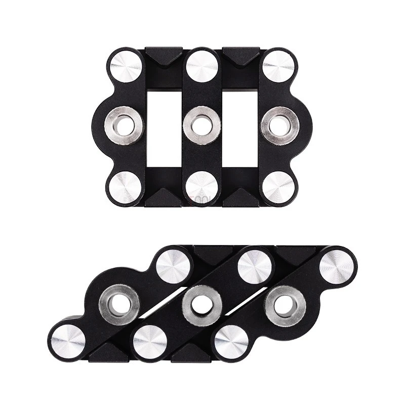 

Деревообработка Регулируемая инженерная алюминиевая направляющая для сверла с самокалирующейся рейкой и многопозиционным позиционированием отверстий