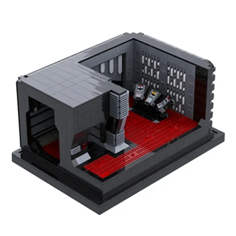 Popular Star Movie Model Moc Building Bricks Rebel Briefing Room Technology Modular Blocks Gift Christmas Toys DIY Sets Assembly