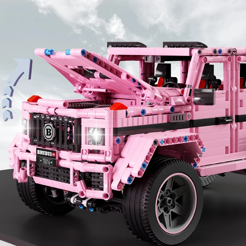 2829PCS Off Road Vehicle Building Blocks City Luxury Car Model Bricks Desktop Decoration Children\'s Educational Toys Gifts