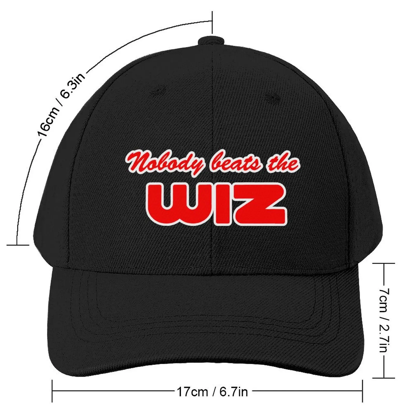 Nobody Beats The Wiz - Electronics Store - Pop Culture Baseball Cap summer hat New In The Hat Icon Women's Beach Visor Men's