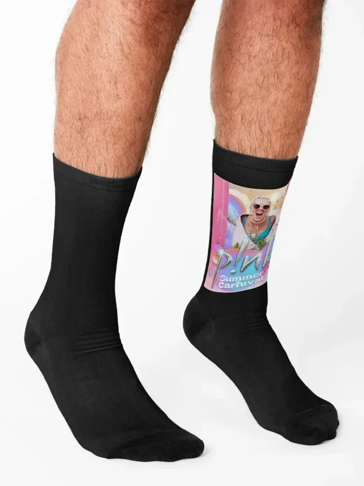 2023-pink-summer-tour-carnivale-- Socks gifts new in's aesthetic Christmas Men's Socks Luxury Women's