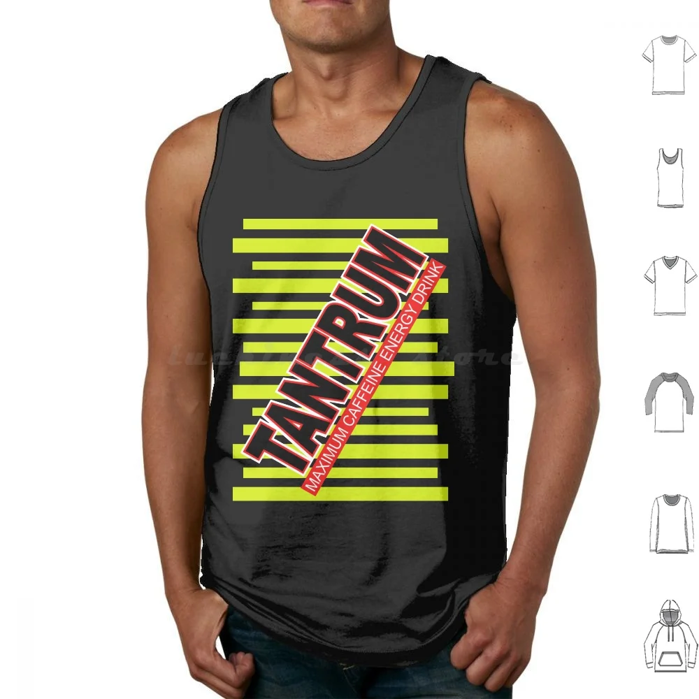 Tantrum Tank Tops Print Cotton Himym How I Met Your Mother How Met Your Mother Soda Energy Drink Tantrum Ted Mosby