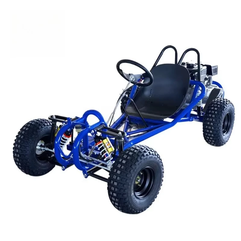 Customized Mini Pedal Go Kart 60km/h  Gas Powered 4 Stroke Engine Chain for Sale