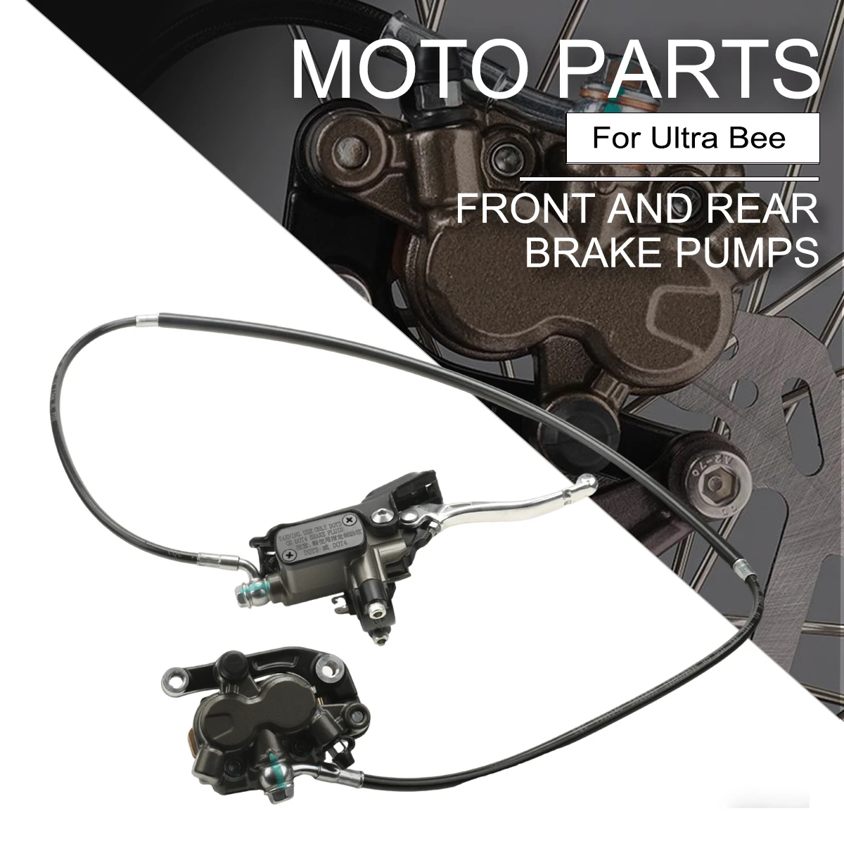 

Motorcycle Calipers/Front and Rear Brake Pumps/Oil Pipes/Brake Assemblies For Surron Ultra Bee Replacement Part