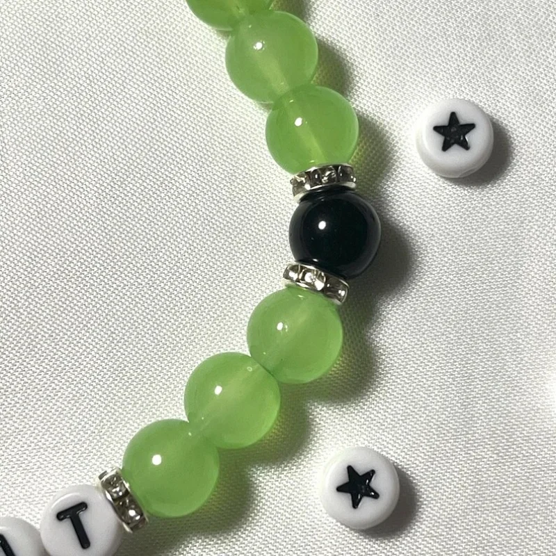 BRAT Charli xcx Inspired handmade Bracelet/The best gift for a friend