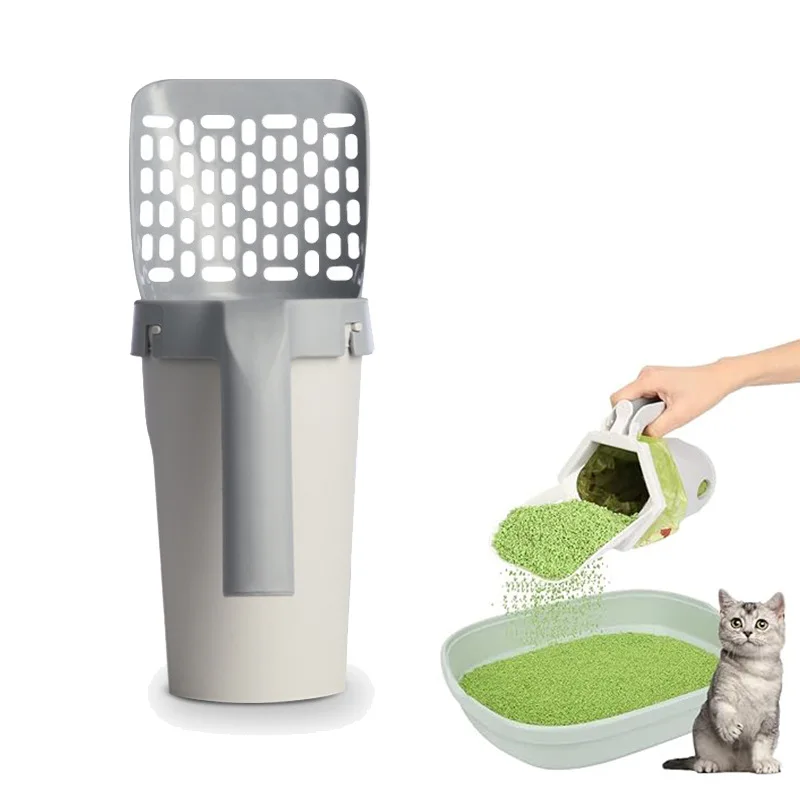 Pelle de nettoyage pour litière de chat domestique, pelle spéciale pour litière de chat, éliminateur efficace de déchets, outils pratiques pour animaux de compagnie