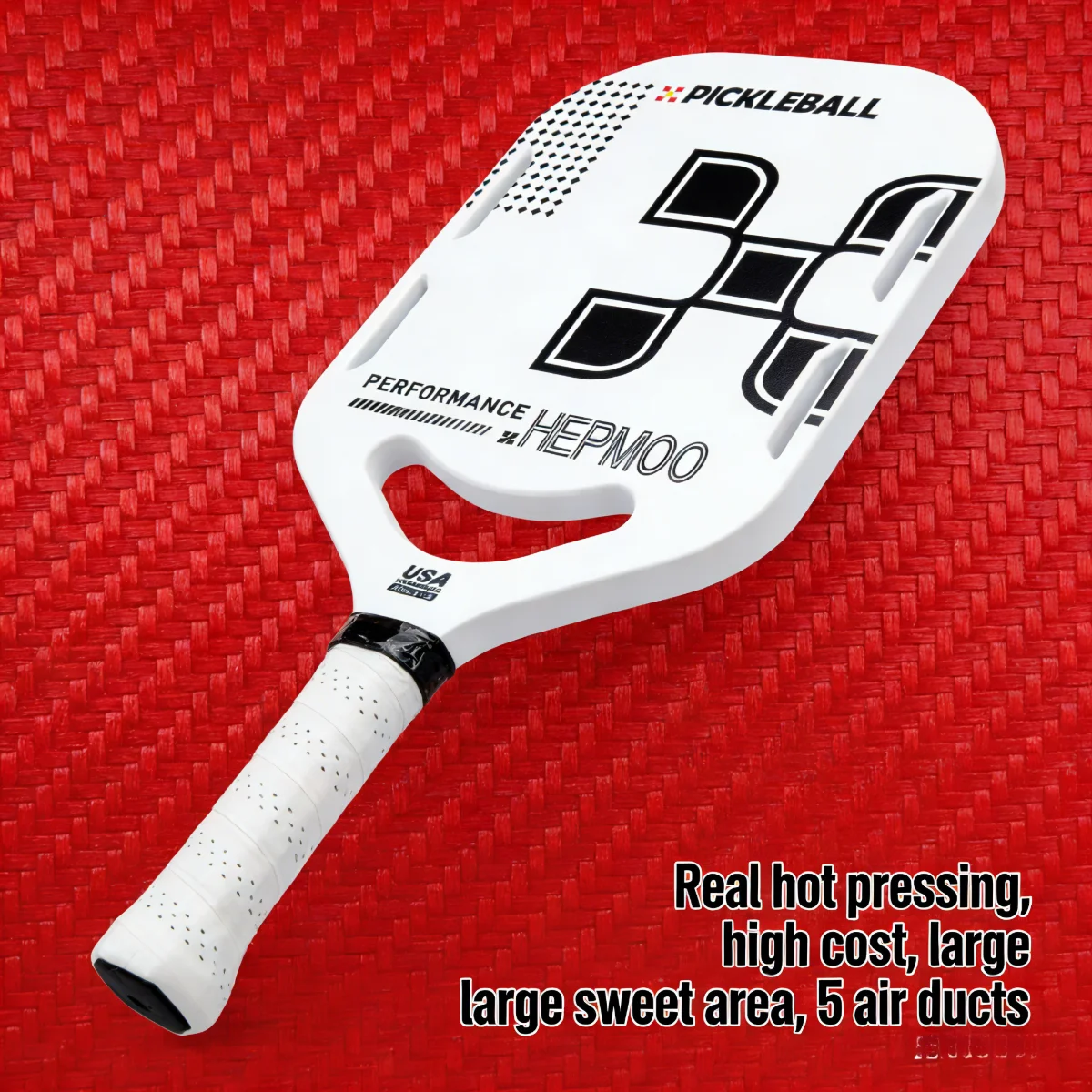 usapa-approved-sport-aerodynamic-smile-holes-pickleball-paddle-t700-carbon-fiber-face-16mm-honeycomb-core-spin-control-edgeless