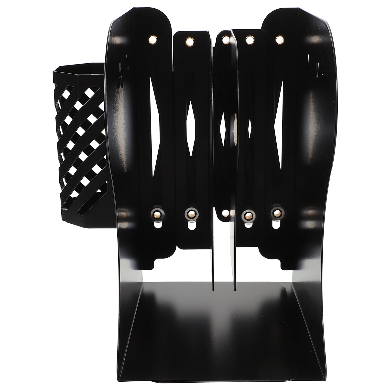 

Metal Bookends For Heavy Books Household Desktop Bookend Multi-Use Book Holder Books Storage Organizer Office File Stand Home