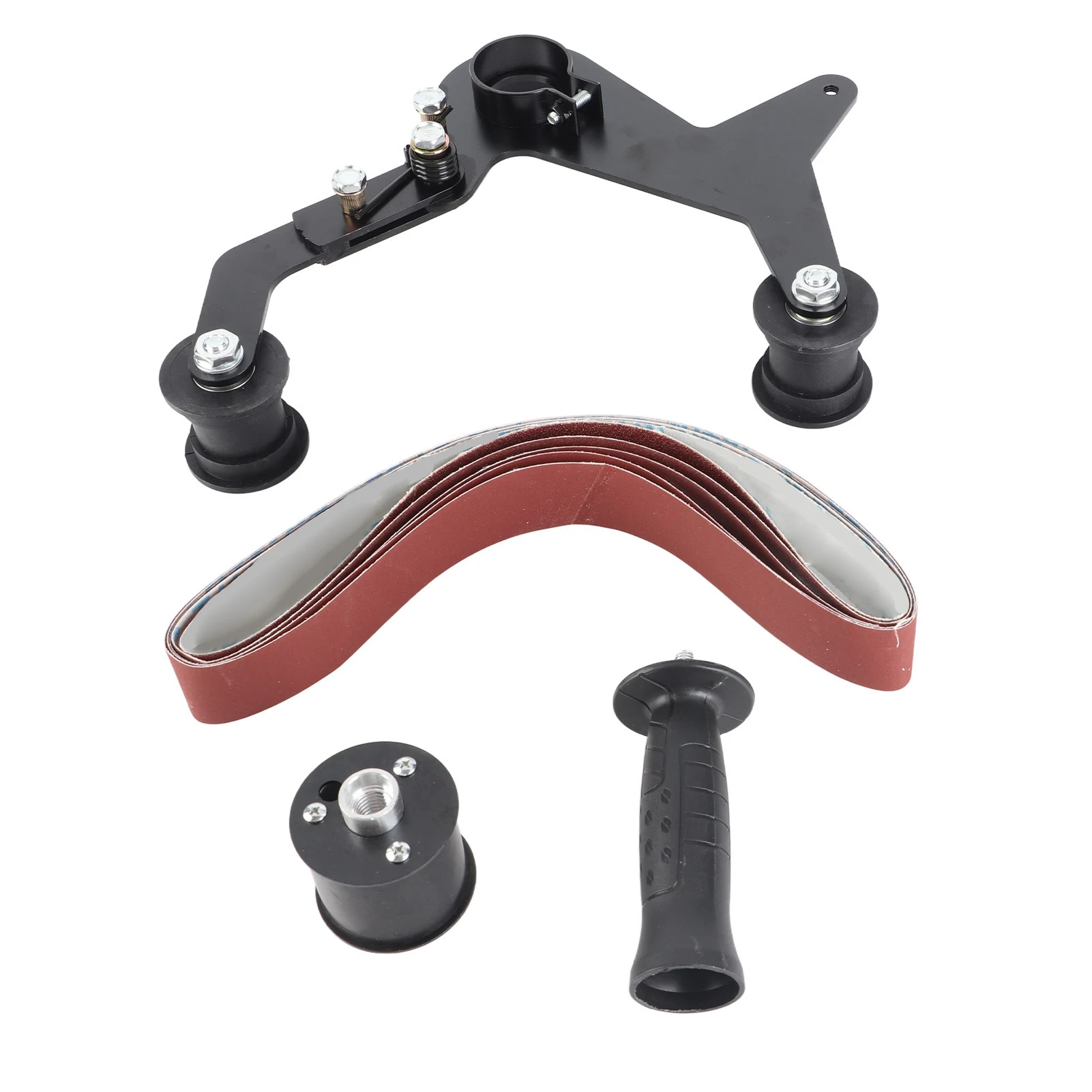 Mini Belt Sander DIY Sanding Polishing Grinding Machine Stainless Steel Tube Pipe Polisher Grinder Tool