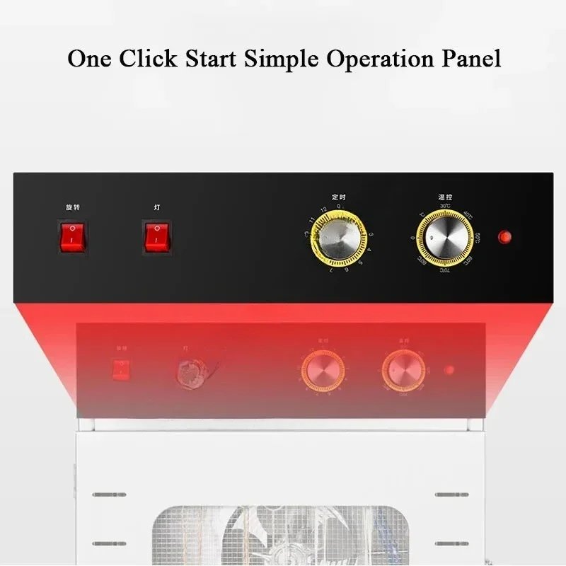 Sausage Dryer Large Capacity Commercial Food Dehydrator 1500W Machine Jerky Meat Fruit Herbs Stainless Steel Timer