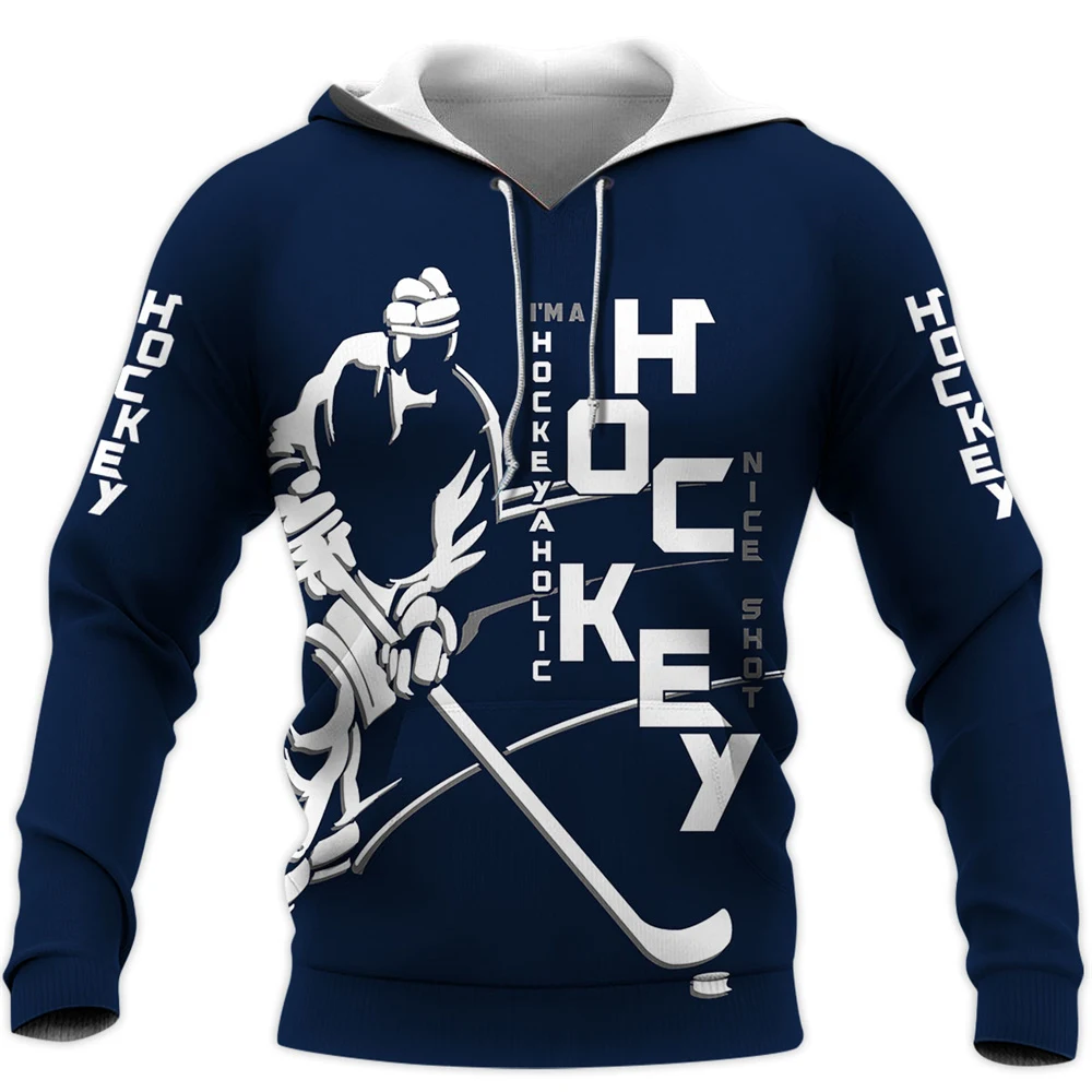 

Men Hoodie Beautiful Hockey 3D All Over Printed Long Sleeves Hoodie Casual Sweatshirt Women Zipper Tracksuit Coat