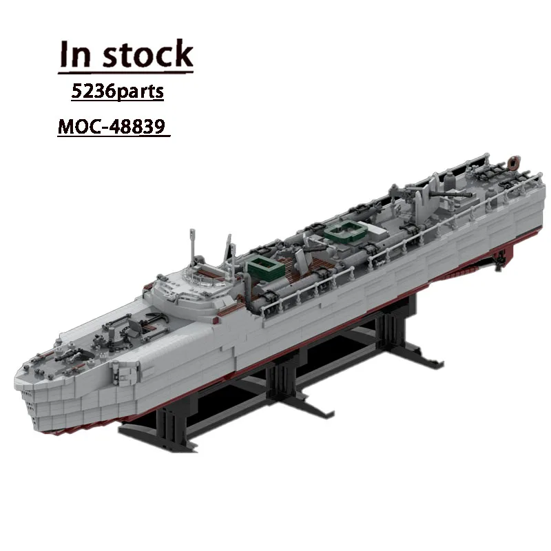 

MOC-48839 Luxury Ocean Yacht Building Blocks Model, 5236 Pieces, Birthday and Christmas Toy Gift for Boys and Children