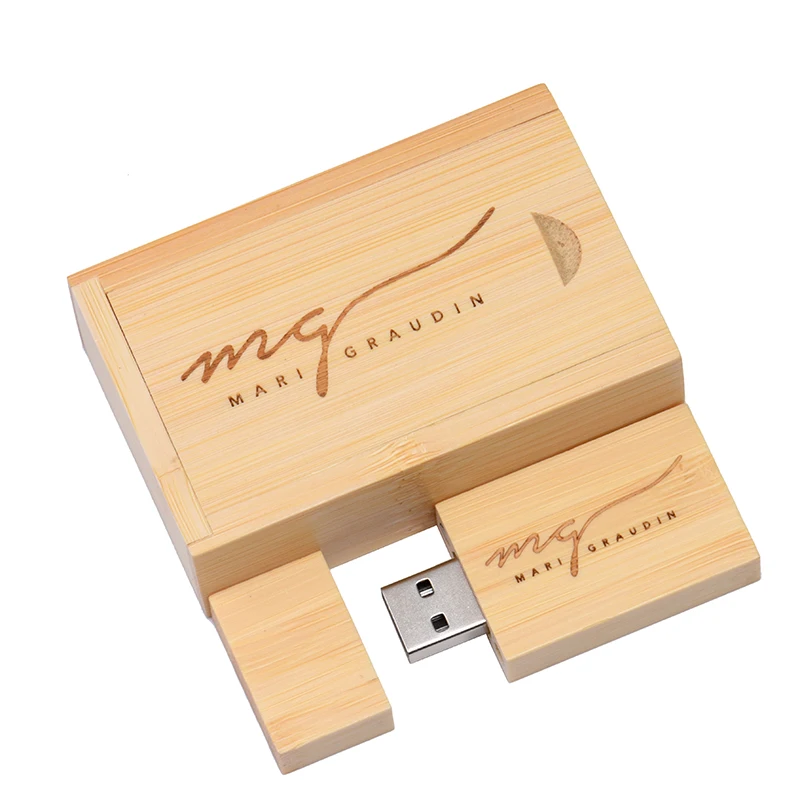 

Free Custom Logo Wooden Gift Box USB 2.0 Flash Drive Real Capacity Photography Pen Drive Maple Memory Stick 64GB/32GB/16G U Disk