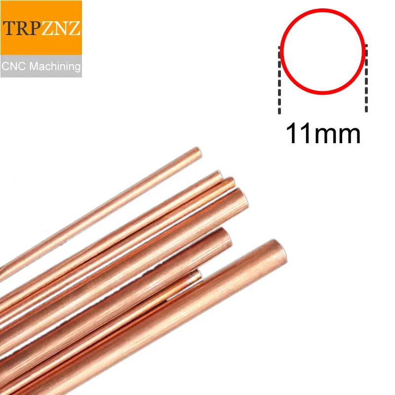 

Outer diameter 11mm inner 10mm 9mm 8mm T2 copper Micro tube Thin wall Hollow Capillary copper pipe Hard straight tube