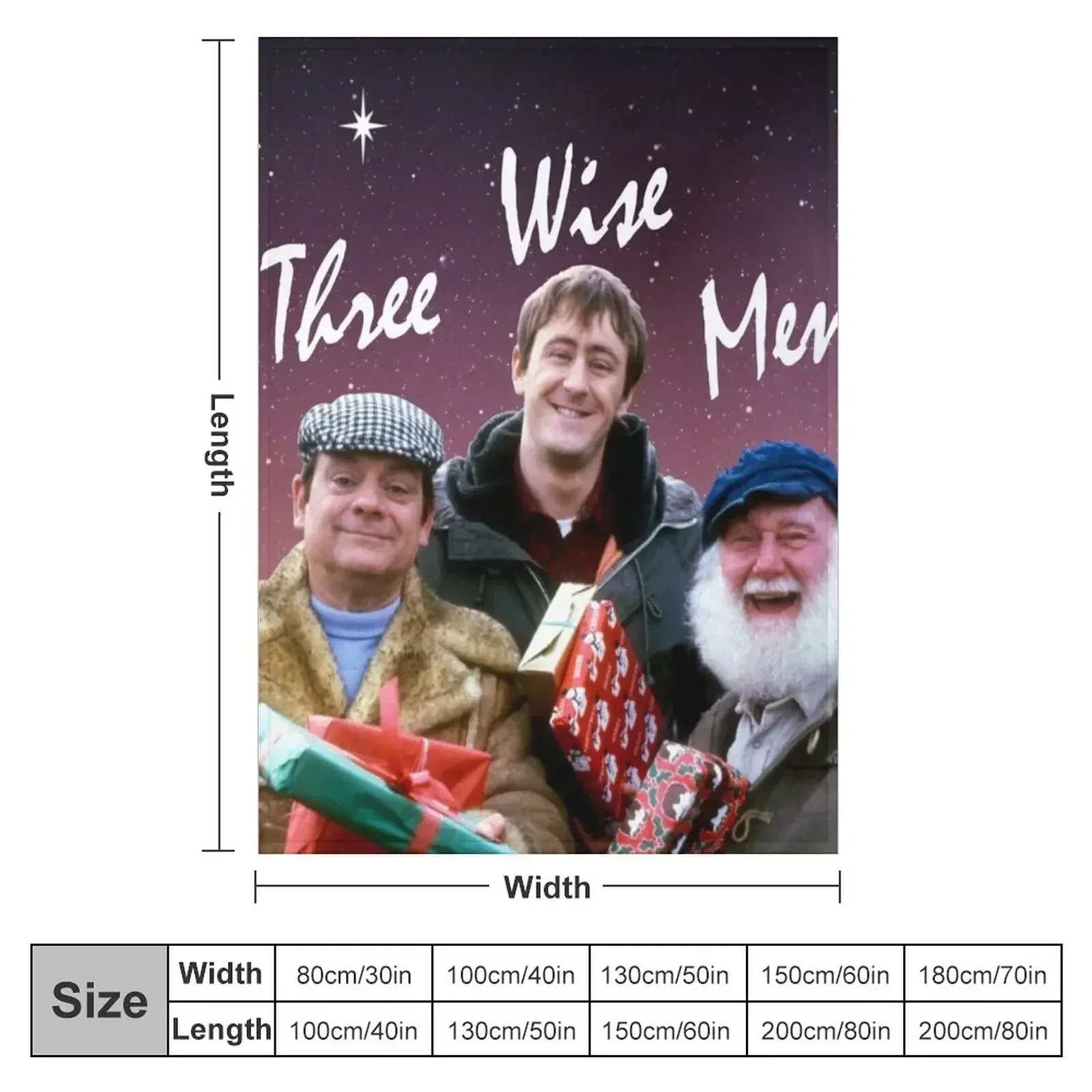 Only Fools - Three Wise Men Throw Blanket decorative funny gift Vintage Loose Soft Big Summer Blankets