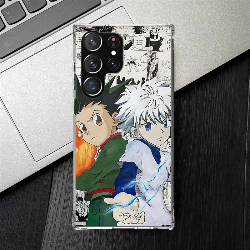 Anime Hunter HXH Soft Silicone Phone Case For Samsung Galaxy S24 S23 S22 Ultra S21 S20 FE S10 Plus S10E S9 S8 + Cover Capa