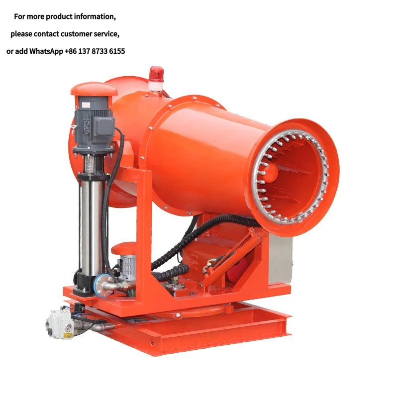 Mining Dust Use 50m Automatic Explosion-proof Fog Cannon Machine Hawkeye Linkage System Can Be Timed Quantitative Spraying