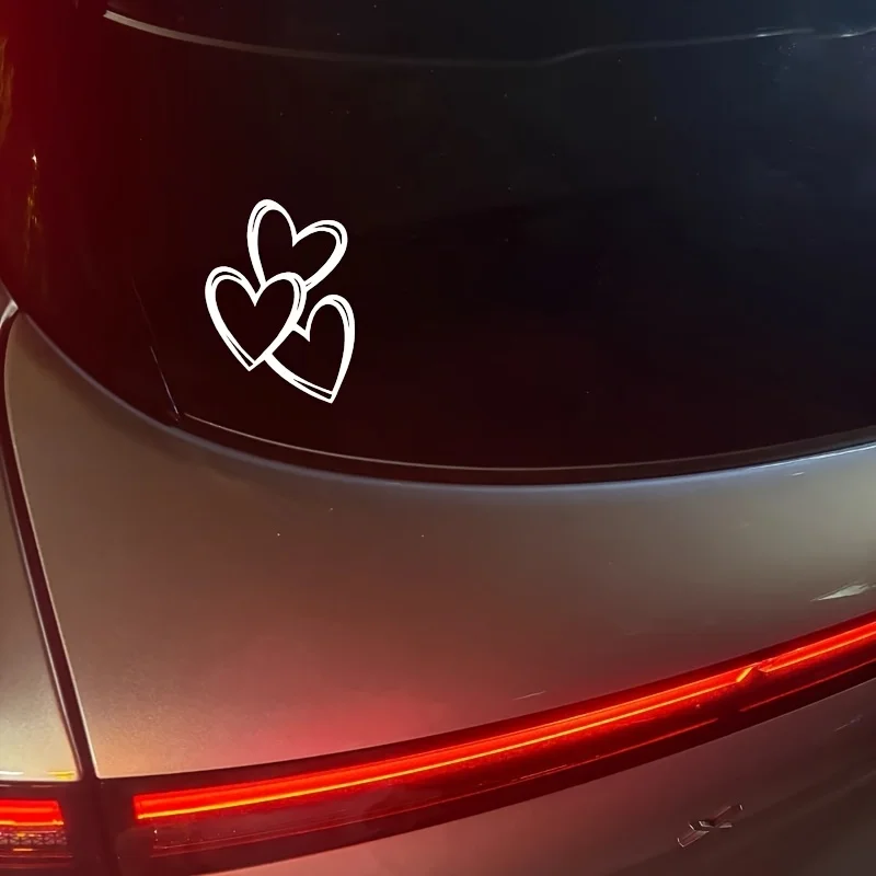 

Блокноты | Легко наносимая виниловая наклейка в форме сердца - блестящий розовый цвет, идеально подходит для окон автомобилей и мотоциклов.