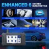 Mucar cs6 automotive scanner auto diagnose tool abs srs tcm ecm tpms 6 system code lesen öl bremse 7 lebenslang zurücksetzen kostenloses update 2
