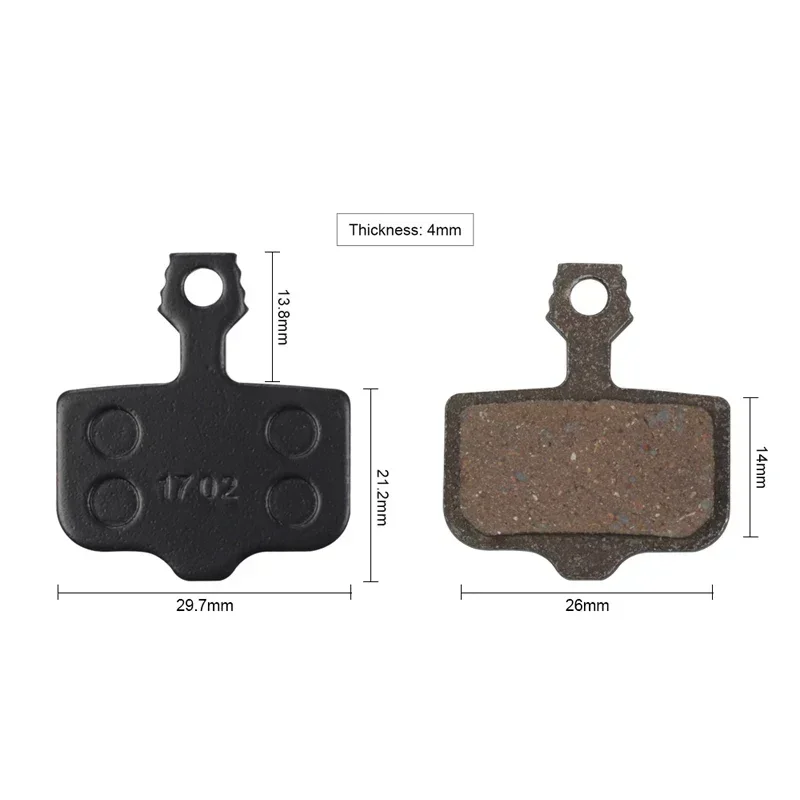 1 Pair Mountain Bicycle Resin Disc Brake Pads For Avid Elixir R/CR/CR-MAG/E1/3/5/7/9 Sram X0 XX DB1/3/5 MTB Brake Pad